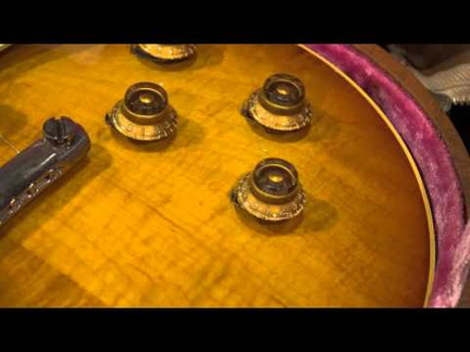 GIBSON LES PAUL BURST  8 5512  ARLINGTON GUITAR SHOW 2015