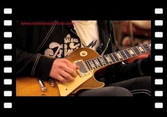 Joe Bonamassa and his Skinner Burst at Rumble Seat Music