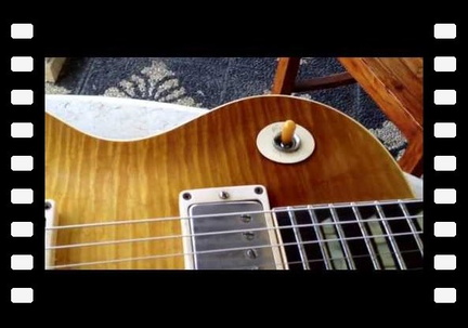 Original 1960 Gibson Les Paul Standard "Burst"   Refinished by Historic Makeovers in 2012.