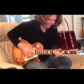 J.D. Simo playing 1959 les paul "red eye"