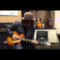 J.D Simo playing some slide through Angel, a 59 burst...