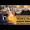 Norm's "Show and Tell" with Jason Sinay's 1960 Gibson Les Paul Cherry Sunburst