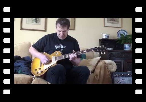 GIBSON LES PAUL STANDARD 1959  'BURST'   9-0433 and Doug Carroll